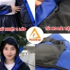 Áo mưa 2 lớp người lớn vải dù chống thấm, mũ gấp gọn - Chính hãng, 199k 5