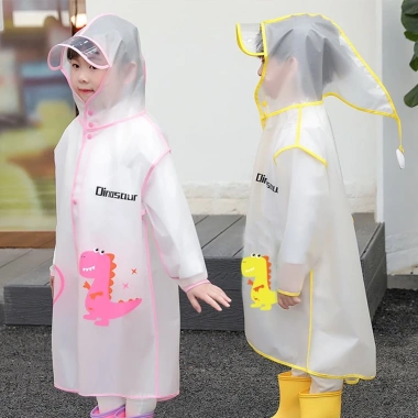 Áo mưa bé EVA 2.025- Siêu nhẹ, siêu dai, siêu bền, bé trai/gái, giảm còn 96.000đ