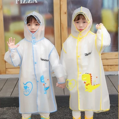 Áo mưa bé EVA 2.025- Siêu nhẹ, siêu dai, siêu bền, bé trai/gái, giảm còn 96.000đ