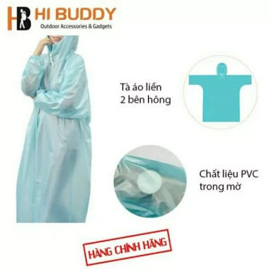 Áo mưa bít nhựa dẻo bền bỉ, đủ màu, giảm giá 55k - Nhẹ, chống thấm hoàn hảo