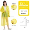 Áo Mưa Dùng Một Lần Dày Dặn EVA Cho Người Lớn Di Động, Chống Mưa, Du Lịch 5