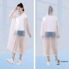Áo mưa EVA dày chống thấm, thời trang, tái sử dụng cho trẻ em & người lớn, thích hợp đi bộ, du lịch 4