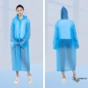 Áo mưa EVA dày chống thấm, thời trang, tái sử dụng cho trẻ em & người lớn, thích hợp đi bộ, du lịch 6
