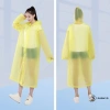 Áo mưa EVA dày chống thấm, thời trang, tái sử dụng cho trẻ em & người lớn, thích hợp đi bộ, du lịch 8