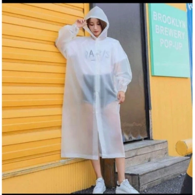 Áo mưa EVA Tân Hưng Phong chống mưa gió nhẹ bền, freesize, gấp gọn, giá 69.000₫