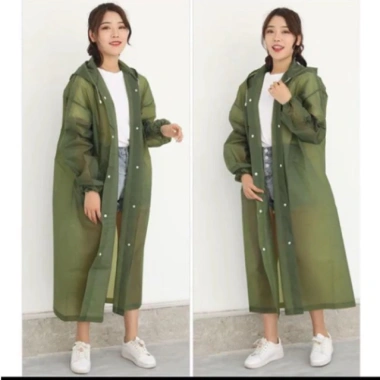 Áo mưa EVA Tân Hưng Phong chống mưa gió nhẹ bền, freesize, gấp gọn, giá 69.000₫