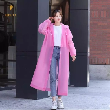 Áo Mưa Poncho Eva Unisex Trong Suốt – Giá 52.056₫, Thích Hợp Du Lịch Ngoài Trời