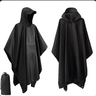 Áo mưa poncho FENL đa chức năng chống nước, vỏ nhẹ cỡ lớn du lịch và đi bộ