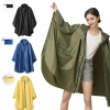 Áo mưa poncho FENL đa chức năng chống nước, vỏ nhẹ cỡ lớn du lịch và đi bộ 7