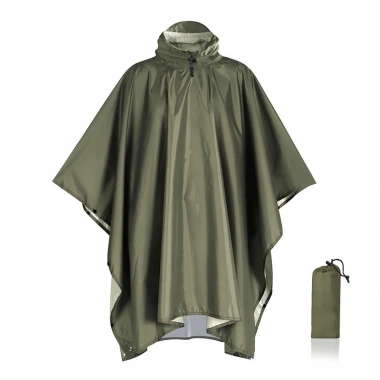 Áo mưa poncho FENL đa chức năng chống nước, vỏ nhẹ cỡ lớn du lịch và đi bộ