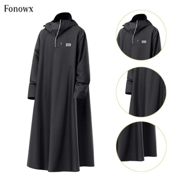 Áo mưa Poncho mũ trùm đầu chống nước, thích hợp leo núi du lịch ngoài trời - 290.520đ