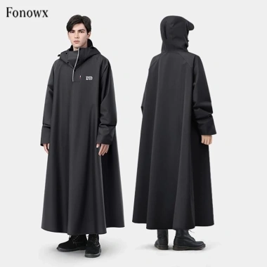 Áo mưa Poncho mũ trùm đầu chống nước, thích hợp leo núi du lịch ngoài trời - 290.520đ