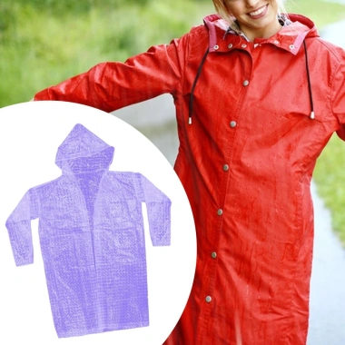 Áo mưa Poncho người lớn nhẹ, phù hợp công viên du lịch - giảm giá 18%, chỉ 76.680 VND