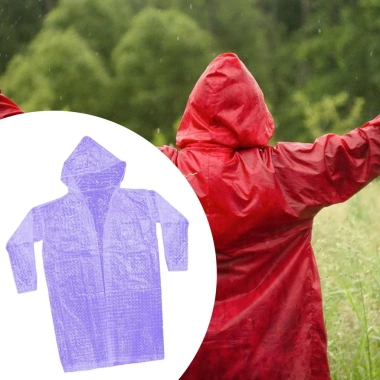 Áo mưa Poncho người lớn nhẹ, phù hợp công viên du lịch - giảm giá 18%, chỉ 76.680 VND