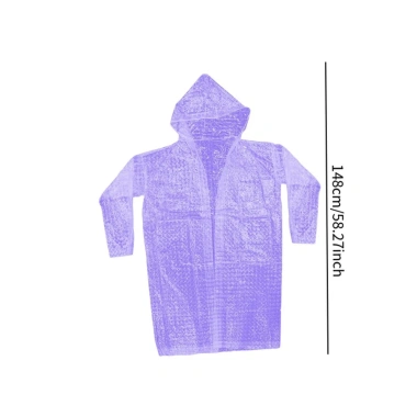 Áo mưa Poncho người lớn nhẹ, phù hợp công viên du lịch - giảm giá 18%, chỉ 76.680 VND