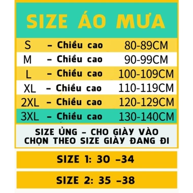 Áo mưa trẻ em cao cấp có mũ EVA an toàn, màu dễ thương - Giảm còn 99.000đ 9