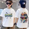 Áo nam 90-150 cm, 3-14 tuổi, cotton 100%, ngắn tay, giá 100.333 VND, trả khi nhận 9