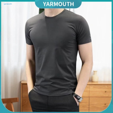 Áo nam tay ngắn cổ tròn Slim Fit thoáng khí mùa hè – Giảm 18% chỉ 149.882 VND