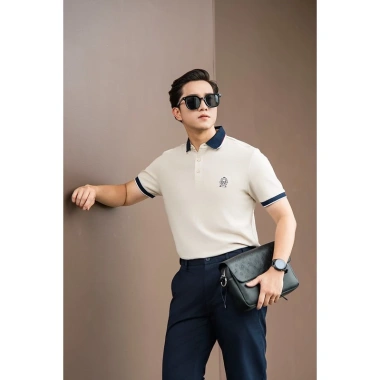 Áo nam TORANO POLO Kim Cương chất liệu Mercerized Cotton cao cấp, thoáng khí, giảm giá 550k 3