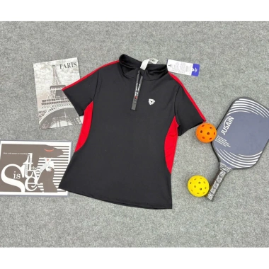 Áo ngắn tay cổ kéo khóa quảng cao cấp cho nữ Pickleball Golf Tennis 299.000₫ 9