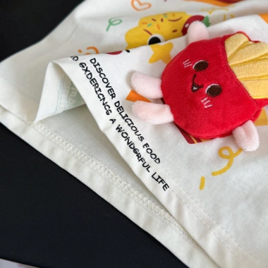Áo ngắn tay cotton LeTong 2.025 kiểu búp bê 3D mỏng cho bé trai và bé gái - Giá ưu đãi 169.830đ 5 Áo ngắn tay cotton LeTong 2.025 kiểu búp bê 3D mỏng cho bé trai và bé gái - Giá ưu đãi 169.830đ 5