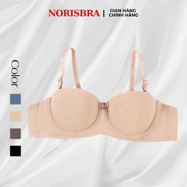 Áo Ngực Cup Ngang Gọng Nâng AMYBRA A2.025 Đúc Su Mềm Mại Đính Nơ - Giá 100k