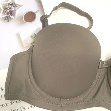 Áo Ngực Cup Ngang Gọng Nâng AMYBRA A2.025 Đúc Su Mềm Mại Đính Nơ - Giá 100k