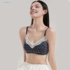 Áo Ngực Dây Đeo & Quần Lót Ren Hoa Cotton - Mềm Mại, Gợi Cảm, Thích Hợp Cho Ngày Thường 2