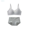 Áo Ngực Dây Đeo & Quần Lót Ren Hoa Cotton - Mềm Mại, Gợi Cảm, Thích Hợp Cho Ngày Thường 7