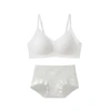Áo Ngực Dây Đeo & Quần Lót Ren Hoa Cotton - Mềm Mại, Gợi Cảm, Thích Hợp Cho Ngày Thường 10