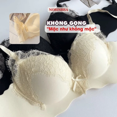 Áo Ngực Đúc Su Không Gọng Nâng Quả Tự Nhiên – Áo Lót Ren Gợi Cảm Amybra A1.849 141.000₫ 4