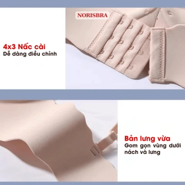 Áo Ngực Đúc Su Không Gọng Nâng Quả Tự Nhiên – Áo Lót Ren Gợi Cảm Amybra A1.849 141.000₫ 8