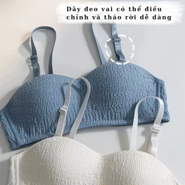 Áo Ngực Không Dây Ngang Chống Tuột, 3 Nác Cài Tùy Chỉnh AMYBRA A630 - 85.000₫