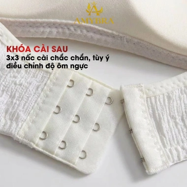Áo Ngực Không Dây Ngang Chống Tuột, 3 Nác Cài Tùy Chỉnh AMYBRA A630 - 85.000₫