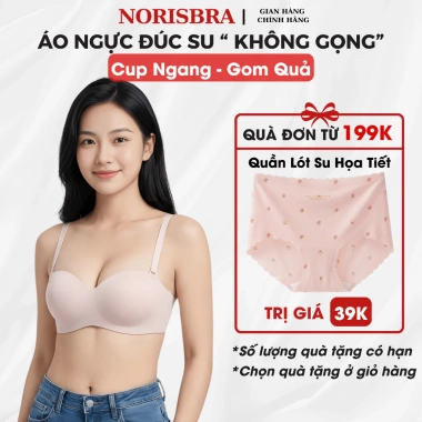 Áo Ngực Không Gọng Mút Bàn Tay Nâng Ngực AMYBRA A820 Đúc Su Quai 3 Nấc Cài Tiện Lợi