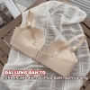 Áo Ngực Không Gọng Mút Bàn Tay Nâng Ngực AMYBRA A820 Đúc Su Quai 3 Nấc Cài Tiện Lợi 8