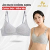 Áo ngực không gọng mút mềm mại AMYBRA A414 - Cotton thoáng khí, giá chỉ 67k