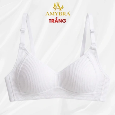 Áo ngực không gọng mút mềm mại AMYBRA A414 - Cotton thoáng khí, giá chỉ 67k 10