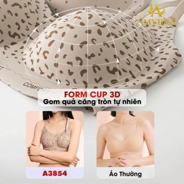 Áo Ngực Không Gọng Mút Mỏng Ôm Ngực Cá Tính Gợi Cảm AMYBRA A3.854 125k 7