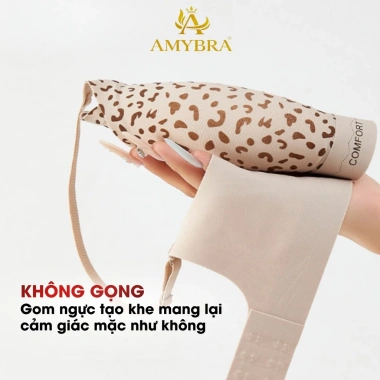 Áo Ngực Không Gọng Mút Mỏng Ôm Ngực Cá Tính Gợi Cảm AMYBRA A3.854 125k 9