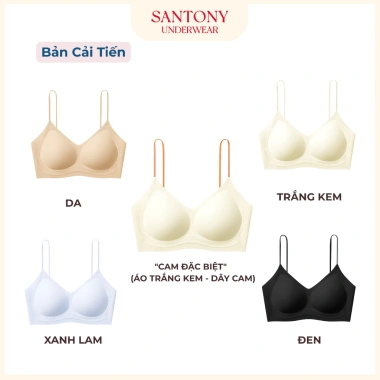 Áo ngực không gọng Santony 5.101 – Nội y siêu mỏng nhẹ hương hoa trà, chỉ 225,398 VND