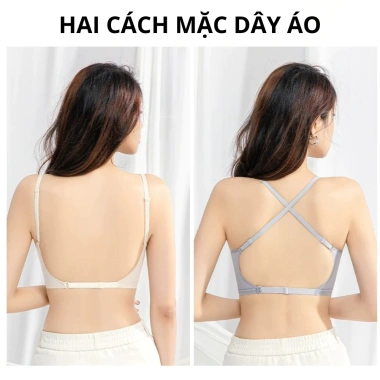 Áo Ngực Nữ AMYBRA A1.107 - Su Mềm Mát, Co Giãn, Form Ôm Dáng, Không Hằn Da, Giá 112k 3 Áo Ngực Nữ AMYBRA A1.107 - Su Mềm Mát, Co Giãn, Form Ôm Dáng, Không Hằn Da, Giá 112k 3