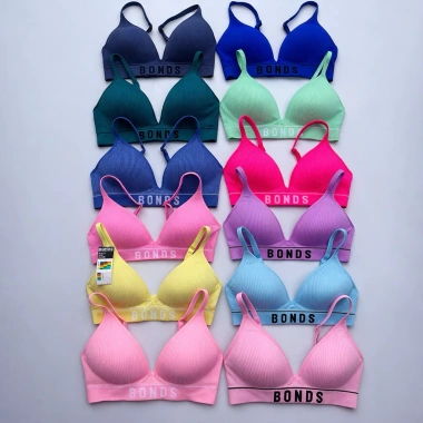 Áo Ngực Nữ BONDS Stretch Rib Không Gọng Không Mút 4 Chiều Thoáng Khí Nâng Nhẹ 250k Áo Ngực Nữ BONDS Stretch Rib Không Gọng Không Mút 4 Chiều Thoáng Khí Nâng Nhẹ 250k
