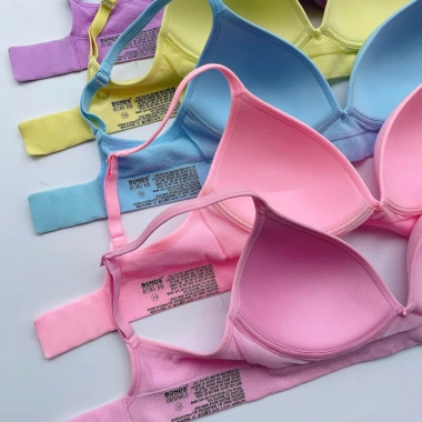 Áo Ngực Nữ BONDS Stretch Rib Không Gọng Không Mút 4 Chiều Thoáng Khí Nâng Nhẹ 250k
