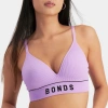 Áo Ngực Nữ BONDS Stretch Rib Không Gọng Không Mút 4 Chiều Thoáng Khí Nâng Nhẹ 250k 6