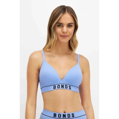 Áo Ngực Nữ BONDS Stretch Rib Không Gọng Không Mút 4 Chiều Thoáng Khí Nâng Nhẹ 250k