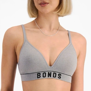 Áo Ngực Nữ BONDS Stretch Rib Không Gọng Không Mút 4 Chiều Thoáng Khí Nâng Nhẹ 250k