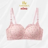 Áo Ngực Nữ Cotton Hoa Nhí Không Gọng Mút Mỏng Thoáng Khí AMYBRA A739 Giá 88k 10