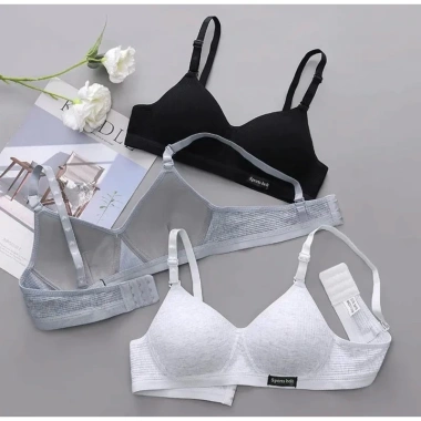 Áo ngực nữ cotton không gọng C032 tôn vòng 1, mềm mại thoáng mát, giá 15.000 3