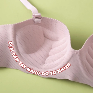 Áo Ngực Nữ Cúp Ngang - Set Lót Không Gọng Đúc Su Thoáng Khí AMYBRA A489 259k